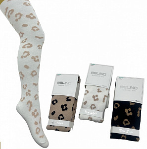 Колготки с рисунком для девочки  BELINO