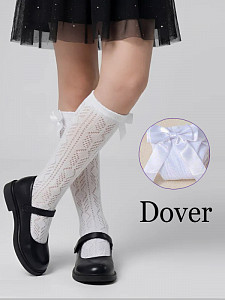 Гольфы ажурные с аксессуаром для девочки DOVER