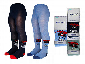Колготки с рисунком для мальчика   BELINO